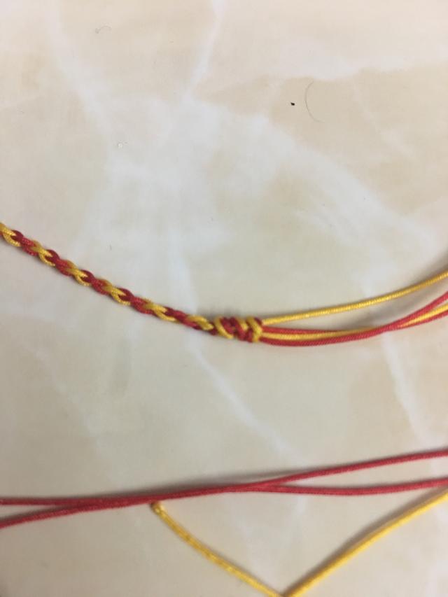 八字结编法图解