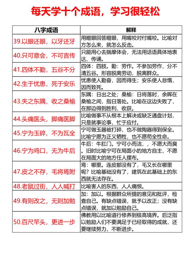 时间八字成语