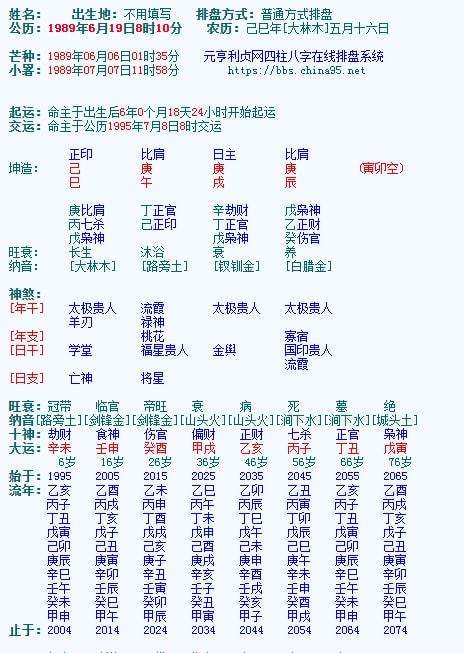 八字算命70岁后看哪一柱