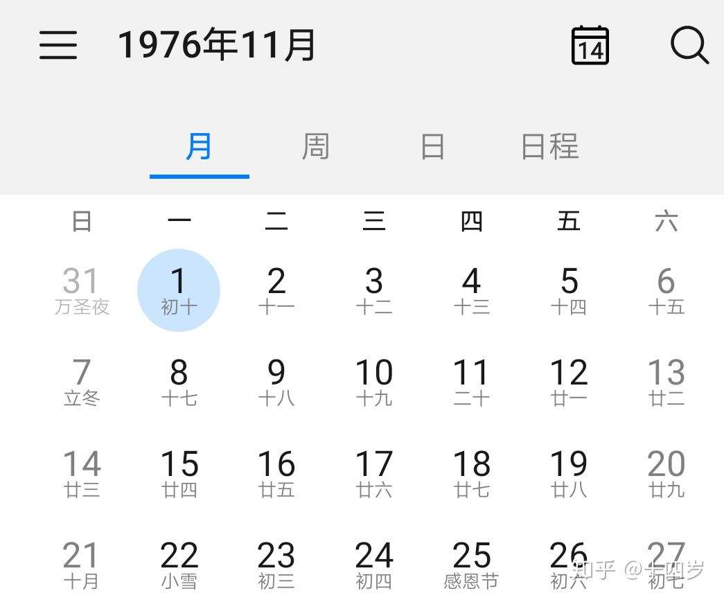 1976年11月20日生辰八字