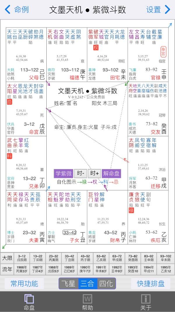 八字命局木三局