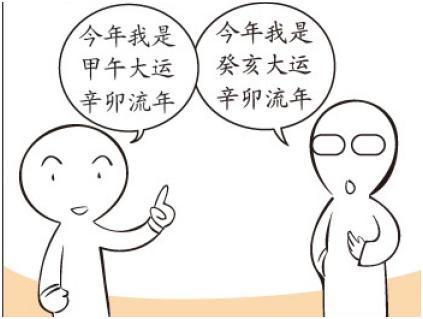 八字算命之大运流年秘诀