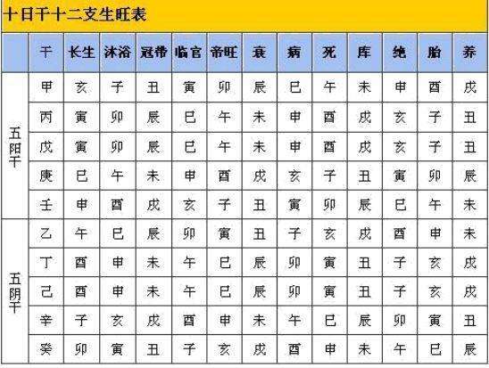 八字身强身弱示例