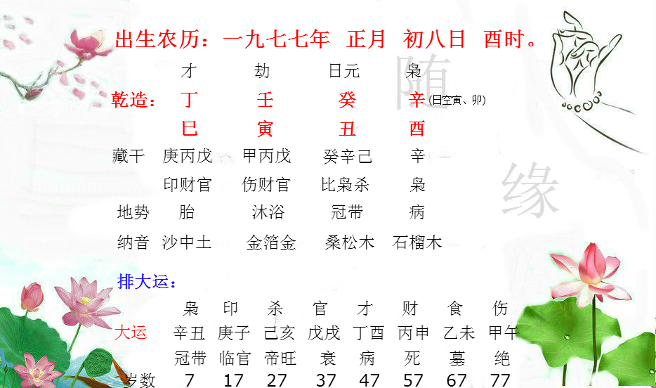 张予骞八字