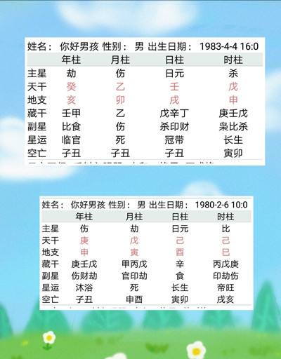包含2019年7月28生辰八字的词条