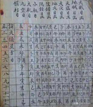 八字算命神煞速查表