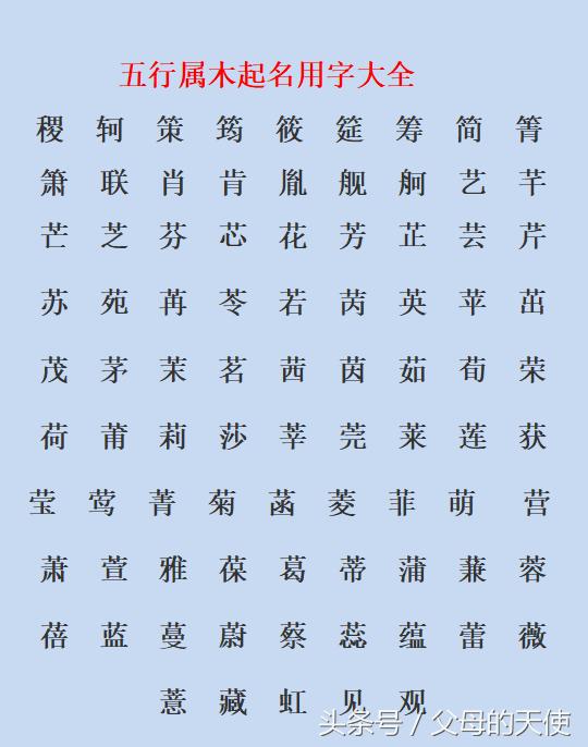 新生儿算八字五行