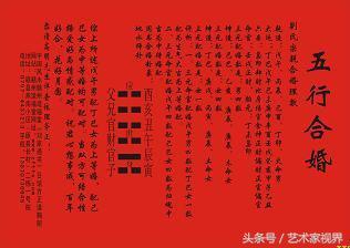 结婚生辰八字范本
