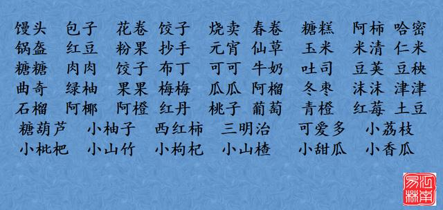 八字喜土小名