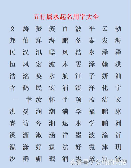 新生儿算八字五行