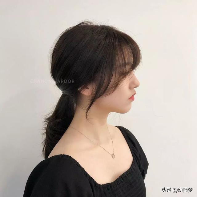 如何吹八字刘海视频