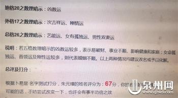 根据姓名生辰八字打分 根据姓名生辰八字打分