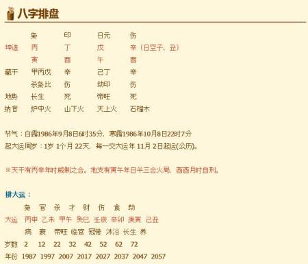 1990年2月14日19点八字