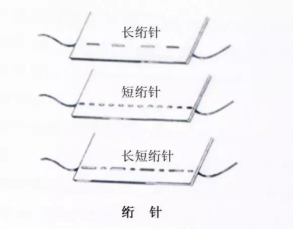 八字针手缝 八字针手缝