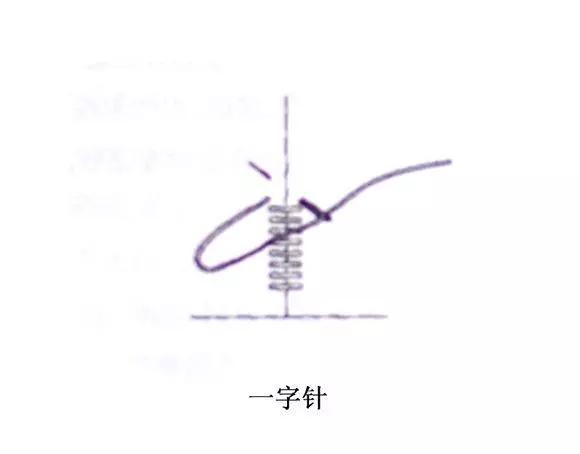 八字针手缝 八字针手缝