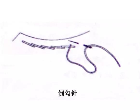 八字针手缝 八字针手缝