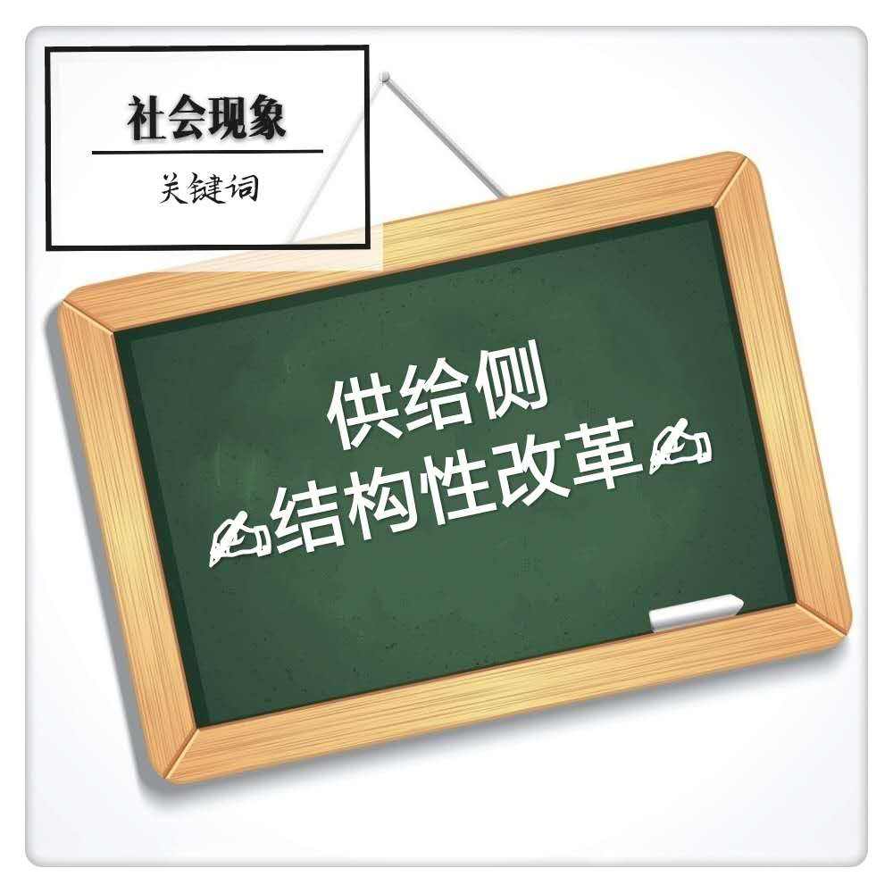 推进供给侧改革八字方针