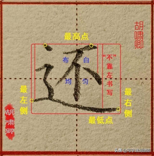 带有八字底的字
