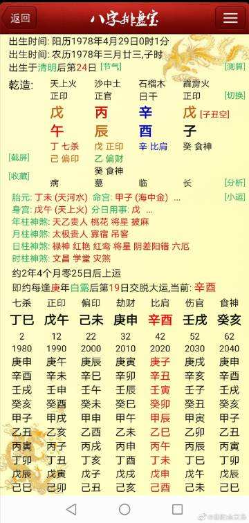 2019年12月4日22点男八字