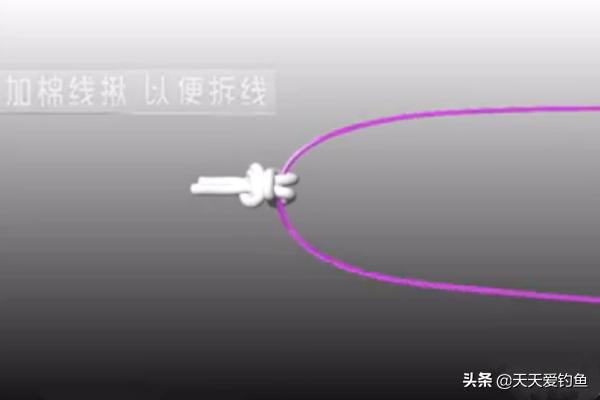 手竿八字环的连接 手竿八字环的连接