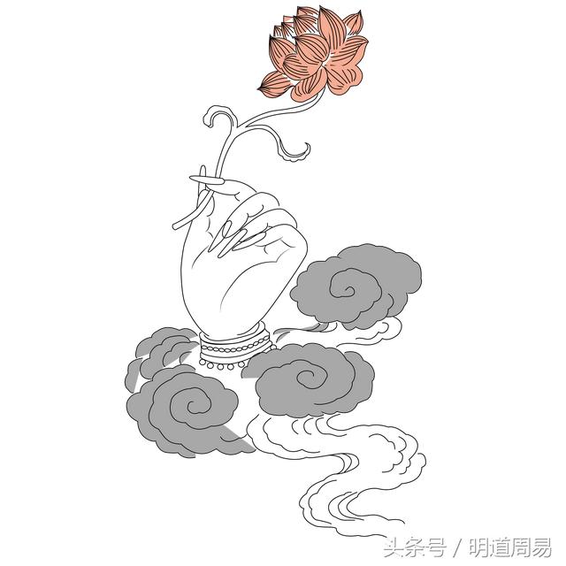 八字喜木火的图案
