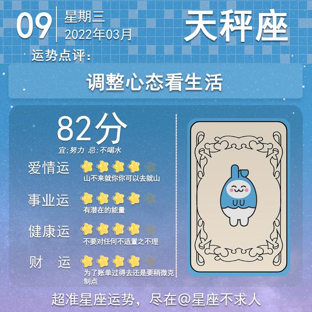 星座运势2022.3.9