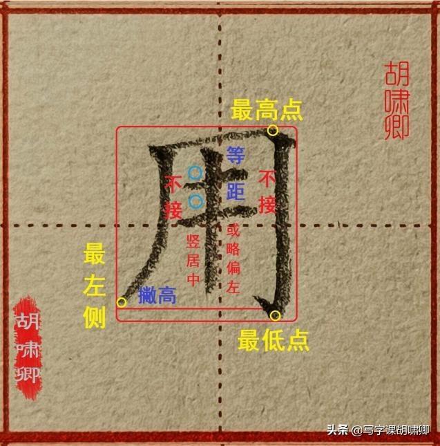带有八字底的字