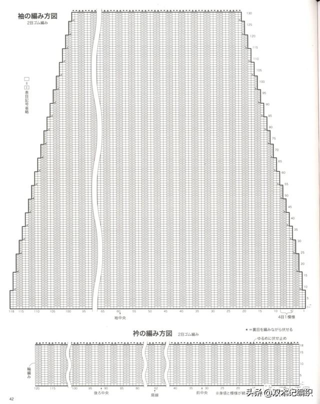 棒针八字针花编织视频