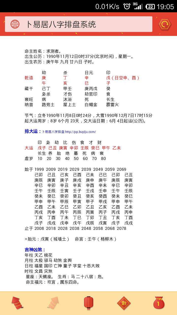 2014年11月20日八字