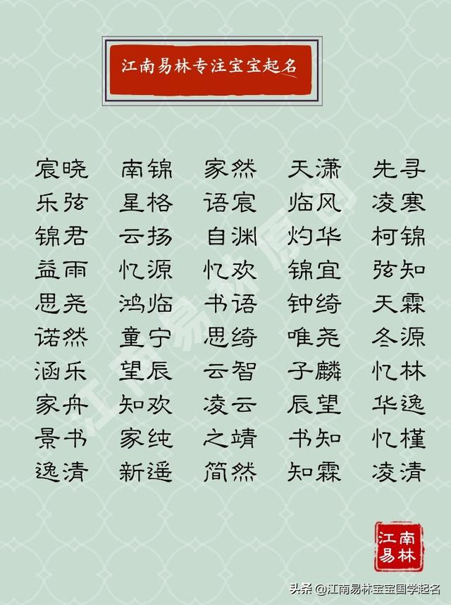 八字网上免费起名字大全 八字网上免费起名字大全