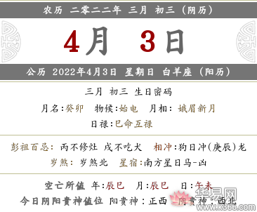 1995年三月初三的八字