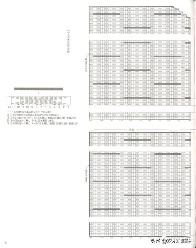 棒针八字针花编织视频