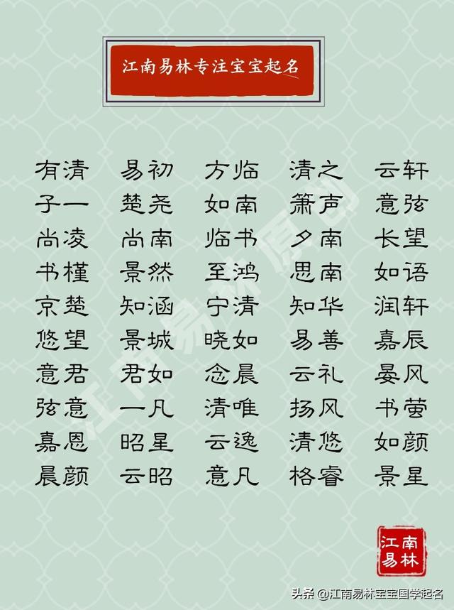 八字网上免费起名字大全 八字网上免费起名字大全