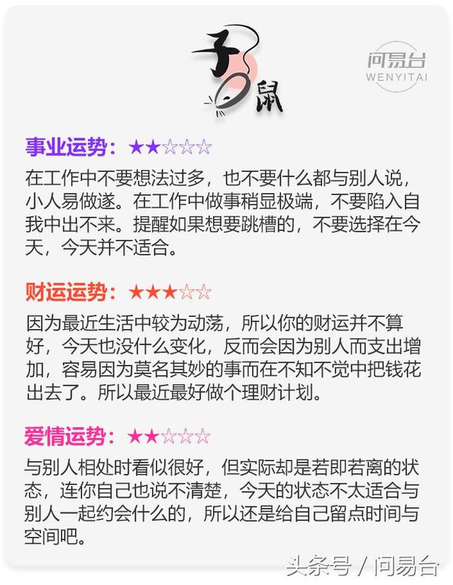 八字每日运势宝典 八字每日运势宝典