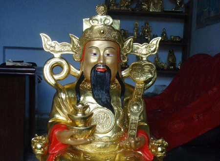 财神爷应该面向哪个方向